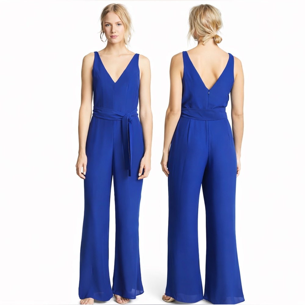 Amanda Uprichard Lamar Jumpsuit/Size Medium Petite